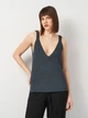 Футболка женская Zara 6427/780 S Серая (06427007806024) - изображение 1