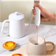 Электрический капучинатор для молока Milk Frother TOPA Вспениватель молока и сливок Бело-коричневый - изображение 3