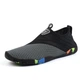 Обувь для пляжа и кораллов аквашузы Diving shoes черные с серым 36 ( 22,8 см ) 666 134 - изображение 1