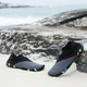 Обувь для пляжа и кораллов аквашузы Diving shoes черные с серым 36 ( 22,8 см ) 666 134 - изображение 2