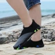 Обувь для пляжа и кораллов аквашузы Diving shoes черные с серым 36 ( 22,8 см ) 666 134 - изображение 3