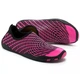 Обувь для пляжа и кораллов аквашузы Diving shoes розовые полосы 38 ( 23,8 см ) 124 - изображение 3