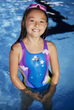 Детский купальник для плавания в бассейне Arena IN THE CLOUDS SWIMSUIT V BACK (008149-890) 12 лет 146-152 см рост - изображение 3