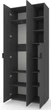 Шкаф Metkas Home A003R 900x420x2300 мм ЛДСП Антрацит (MA003R- A) - изображение 2