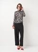 Блузка женская Zara 8351/241 XS Черная (08351241330015) - изображение 3