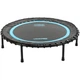 Фитнес батут для джампинга складной круглый ø40» (100см) LiveUp LP8250 (металл, полиэстер, латекс, крепление жгуты, d-100см, черный-синий) - изображение 4