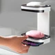 Настінна мильниця на липучці 17х13х10 см 003o - зображення 4