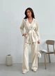 Штаны палаццо ART KNIT Юджина, L молочные 037432 - изображение 6