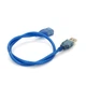 Удлинитель USB 2.0 AM/AF 0.5m синий - изображение 3