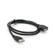 Удлинитель USB 2.0 AM/AF 08m черный - изображение 1