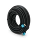 Кабель Merlion HDMI-HDMI V-Link High Speed 3.0 m, v2,0, OD-8.2 mm, круглий Grey, коннектор Grey/Yellow YT-HDMI(M)/(M)4KV2.0-20m - зображення 1