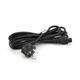 Кабель питания Schuko PC-186 CEE7/7-IEC C5, 3.0M, 0.75mm, для ноутбука Voltronic PC-186 CEE7/7-IECC5CCA30 - изображение 2