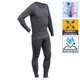 Термобелье мужское Tramp Warm Soft. XXL-XXXL/50-52р. Стрейч. Серый. Комплект термобелья футболка + кальсоны UTRUM-019. - изображение 1
