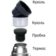 Питний термос Ranger Expert 0,9L; 8х8х31см. Чорний. Термос для напоїв Рейнджер RA_9932. - зображення 5