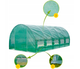 Усиленная садовая теплица парник LEOBRO Garden 18м2 Green (LB-18M25) - изображение 4
