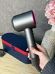 Фен для волосся Super Hair Dryer, Фен із функцією швидкого сушіння + шкіряний кейс у подарунок - зображення 3