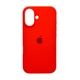 Защитный чехол-накладка Silicone Full Case AA Open Cam для Apple iPhone 16 Apricot (FullOpenAAi16-2) - изображение 1