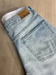 Шорты женские джинсовые Its’Basic 3357 бермуды белая резинка на талии средняя длина 38 голубые - изображение 6