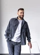 Костюм мужской вельветовый MonsterBrand демисезонный XXL (54) графит - изображение 7