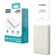 УМБ Choetech Magnetic Wireless 10000mAh 20W PD Qi-15W USB-C In/Out Ultra-thin Beige - зображення 3
