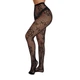 Жіночі колготки в сіточку колготи з візерунком Honey Fashion Accessories One Size чорний (1-232) - изображение 3