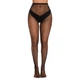 Жіночі колготки в сіточку колготи з візерунком Honey Fashion Accessories One Size чорний (1-235) - изображение 1