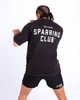 Футболка BOXRAW Sparring Club Oversized XL Чорна - изображение 2