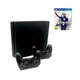 Sony PlayStation 4 Slim 500GB Black з 2 Dualshock 4 з грою FIFA 23 обслугована з гарантією б/в - зображення 1