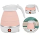 Електрочайник складаний travel folding 600ml. колір: рожевий - зображення 7