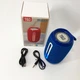 Портативная Bluetooth колонка TG653 USB с ремешком, Беспроводная колонка портативная мощная. Цвет: синий 5058331 - изображение 8