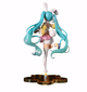 Аниме фигурка Hatsune Miku Хацуне Мику с ушками и пасхальной корзинкой 23см - изображение 4