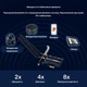 Беспроводной адаптер Wi-Fi 6E FV - AX3000 MU-MIMO Fenvi двухдиапазонная сетевая карта с Bluetooth 5.2 для ПК Windows 10/11 2,4 ГГц и 5 ГГц, черный (103869765) - изображение 4