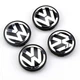 Заглушка ковпачок диска VW Passat B6/B7/CC Golf 5/6 Jetta 5/6 Tiguan USA 65/56 мм Комплект 4 штуки - зображення 2