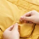 Наклейки-латки самоклеючі для ремонту одягу та аксесуарів Листя сет 25.5х15 см. Чорний - зображення 3