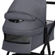 Коляска Lionelo 3 в 1 AMBER PLUS 3IN1 GREY GRAPHITE (LO-AMBER PLUS 3IN1 GREY GRAPHITE) - изображение 4
