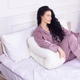 Подушка для беременных и отдыха MirSon Eco Line №8015 U-образная Creamy (2200006178392) - изображение 9