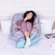 Подушка для беременных и отдыха MirSon Naturale Line Print №8005 U-образная Tulio (2200006178231) - изображение 11