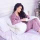 Подушка для беременных и отдыха MirSon Eco Line №8033 U-образная White-Creamy (2200006185086) - изображение 9