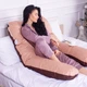 Подушка для беременных и отдыха MirSon Delicate Satin №8028 U-образная Cappuccino (2200006178668) - изображение 10