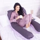 Подушка для беременных и отдыха MirSon Delicate Satin №8030 U-образная Lupine (2200006178682) - изображение 13