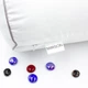Подушка-валик MirSon №8527 Eco Line White 100% Memory 15x50 см (2200006340362) - изображение 7