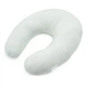 Подушка для путешествий MirSon №8221 Velvet Line 28-0001 White (2200006200192) - изображение 1