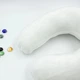 Подушка для путешествий MirSon №8221 Velvet Line 28-0001 White (2200006200192) - изображение 7