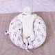 Подушка для беременных и кормления MirSon №8336 Print Line 17-0529 Bunnies white Бязь 30х170х20 см (2200006200611) - изображение 13