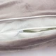 Подушка-валик MirSon №8556 Velvet Line 28-0005 Ashen 100% Memory 60х16 см (2200006344667) - зображення 12