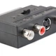 Мультимедийный переходник SCART на 3 RCA и S-VIDEO, двунаправленный аудио-видео адаптер - изображение 4