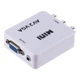 Адаптер video AV в VGA конвертер аудио видео сигнала AV2VGA преобразователь RCA тюльпаны на ВГА переходник (772131) - изображение 2