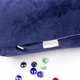 Подушка-валик MirSon №8525 Velvet Line 28-0006 Navy blue 50% Memory 60х16 см (2200006342809) - изображение 8