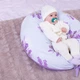 Подушка для беременных и кормления Mirson №8606 Print Line 17-0130 Lavender sea 50% Memory 30х170 см (2200006346913) - изображение 9