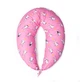 Подушка для беременных и кормления Mirson №8656 Print Line 17-0528 Bunnies pink 100% Memory 30х170 см (2200006347415) - изображение 6